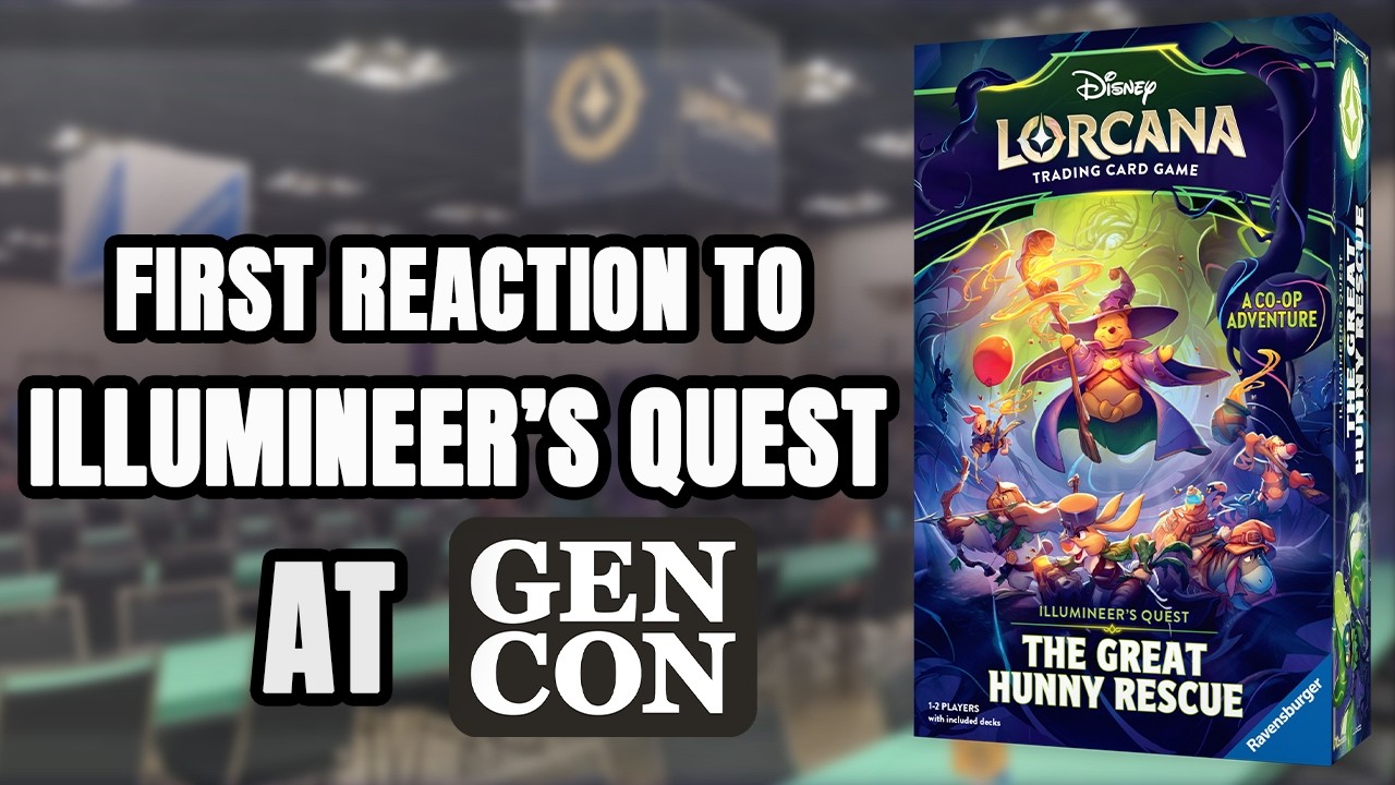 Disney Lorcana - The Great Hunny Rescue @ Gen Con 2026 | Initial Thoughts & Release Details