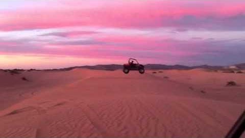 2011 Polaris RZR S dune jump @ Red Sands, El Paso, Texas