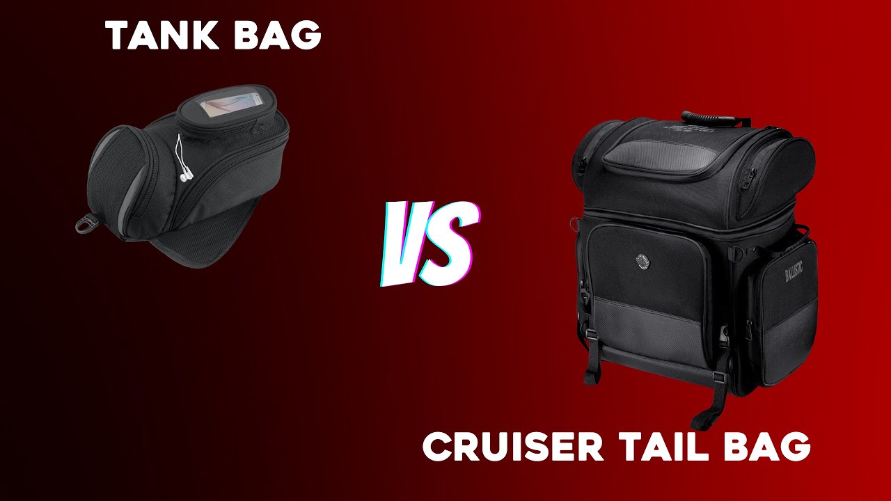 Premium Motorcycle Tail Bag VS Motorcycle Tank Bag Unboxing and
