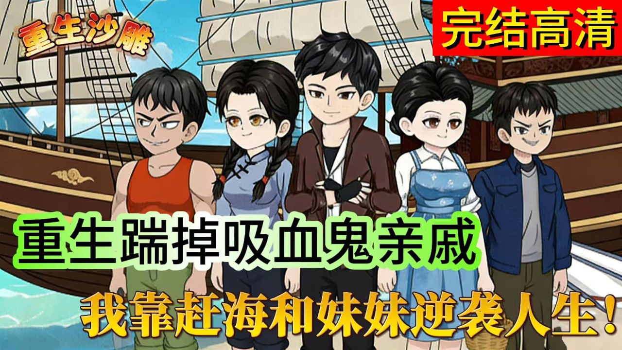 【重生沙雕】上一世吸血鬼亲戚吞掉我家所有财产，我与妹妹惨死街头。😢😢😢一朝重生，穷亲戚都别来靠边！我和妹妹靠赶海逆袭人生！拿回家产！