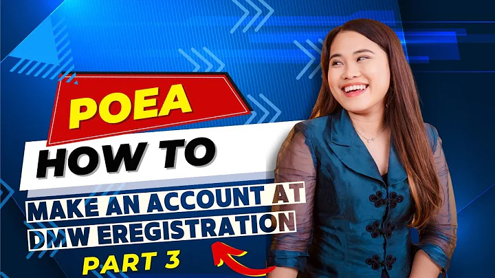 POEA SERIES// PHASE 1 COMPLETE GUIDE TO MAKE DMW ACCOUNT #tfetp