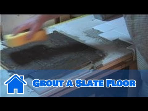 Grouting Help : How to Grout a Slate Floor