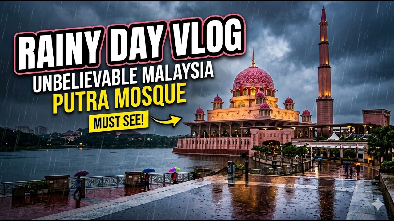 I Traveled from Kuala Lumpur to Putrajaya Just to See This Beautiful Pink Mosque