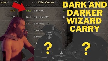 This S tier Wizard team comp needs a Nerf (Dark and Darker Highroller PvP)