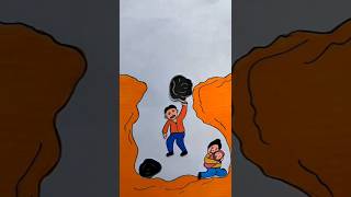 dolphin 🐬 killed the TV boy🥺#trending #artandcraft #shorts #tiktok