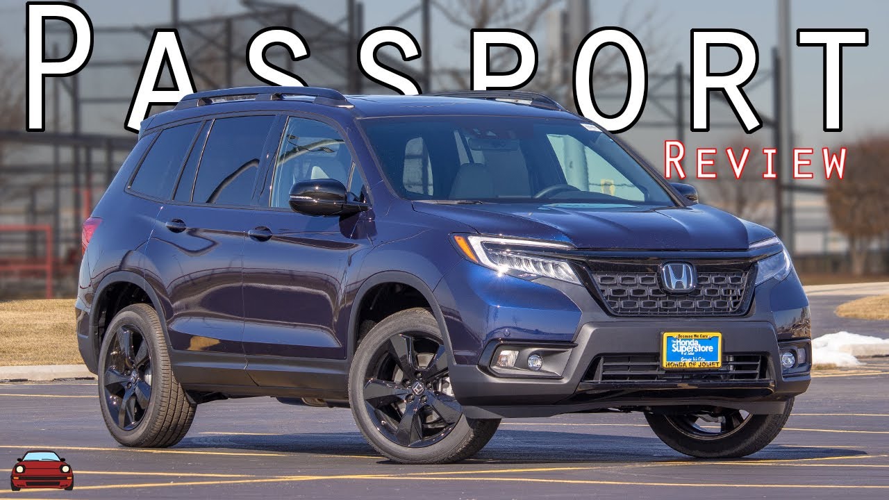 2021 Honda Passport Elite Review - A $45,000 Two-Row SUV! - YouTube