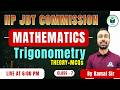 HP JBT Commission | Mathematics | Trigonometry |Theory +MCQs | Class -7 | CivilsTap | By Kamal Sir
