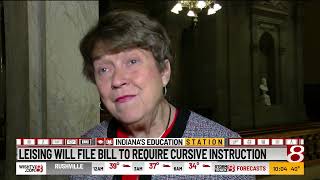 Lawmaker pushes mandatory cursive instruction - News 8 at 10