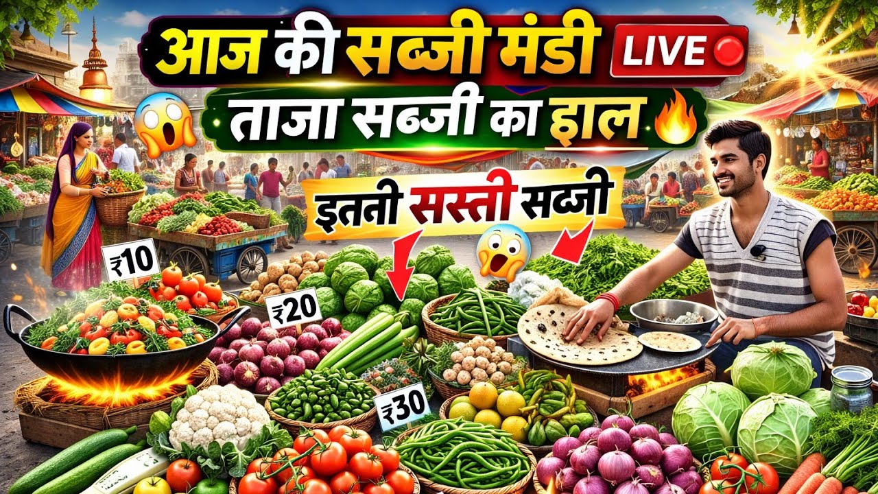 Sabji Mandi Ka Live Video #viralvideo #live 
