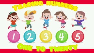 Tracing Number 1 to 20 | Learn Numbers | KID KID TV - Kiddie Knowledge