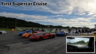 Taking Hellcat To First Ever Supercar Cruise *Crazy Cars*