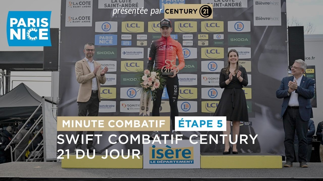 Paris-Nice 2025 - Stage 5 - Century 21 most aggressive rider minute