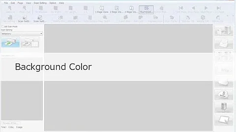 Panasonic "Image Capture Plus" Demo - Background Color
