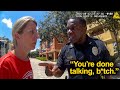 Entitled Karen's Obnoxious Behavior Gets Her Arrested