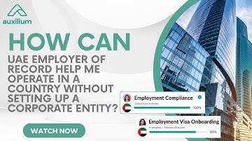 How can United Arab Emirates (UAE) Employer of Record help me operate without setting up a entity?
