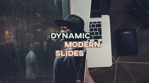 After Effects Template: Dynamic Modern Slides