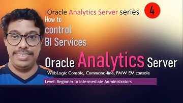 How to Control Bi Services on Oracle Analytics Server #OAS Domain