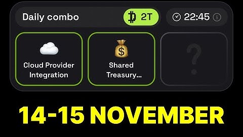 Dropee Daily Combo 14 & 15 November | Dropee Daily Combo  Today | Today Dropee Combo Card |