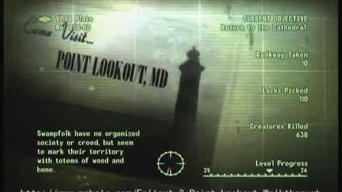 Fallout 3 - Point Lookout - Quest: Walking With Spirits Part 4