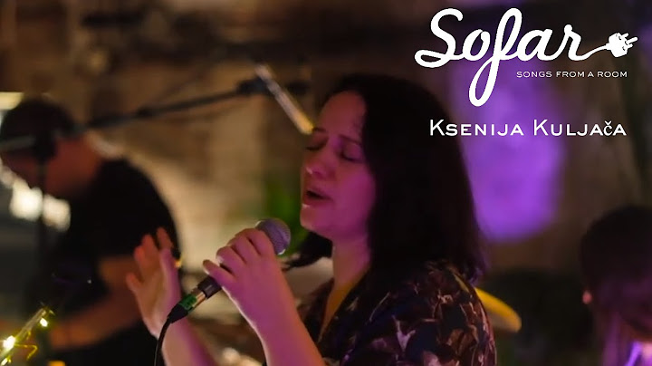 Ksenija Kuljača - Lice u ogledalu | Sofar Belgrade
