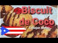 Biscuit de Coco, cherrie y chocolate un detalle para regalar