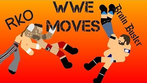 Lazy Video: WWE/Wrestling MOVES 8 (Stick Nodes)