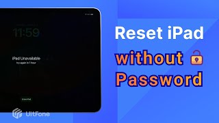 How to Factory Reset iPad without Password 2023