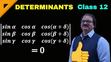 Class 12, Determinants, NCERT Miscellaneous Exercise, Chapter 4, Question 15