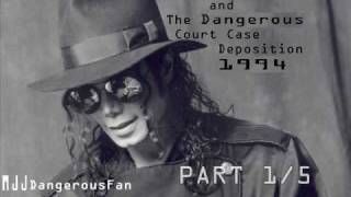 Michael Jackson and the Dangerous Court Case Deposition 1994 - Part 1/5