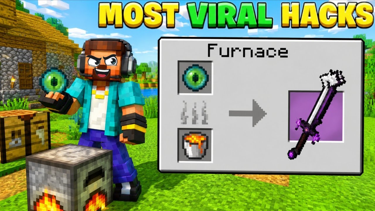 Testing Minecraft Most Viral Hacks🔥 #80