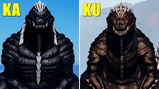 Kaiju Arisen 4.0 vs Kaiju Universe Godzilla Ultima Comparison