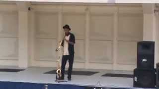 Ellis Jae Williams 15 At The Cincinnati Black Family Reunion 2014 Beat It And Pick Up The Pieces