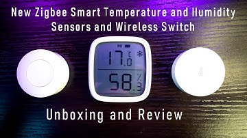 New Sonoff Smart Temperature and Humidity Sensors and Smart Wireless Switch Unboxing and Review