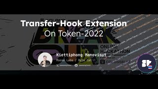 [WORKSHOP] 🦀 Token Transfer Hooks with Token Extensions on Solana Wealth