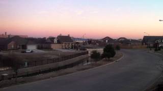 Time Lapse: Amber Street in Saginaw Tx