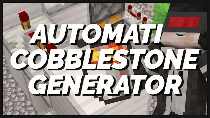 Ultimate Minecraft Cobblestone Generator! Boost Your Mining Efficiencies