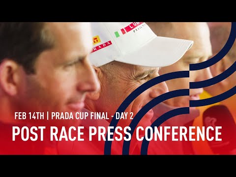 Post Race Press Conference | PRADA Cup FINAL Day 2