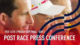 Post Race Press Conference | PRADA Cup FINAL Day 2