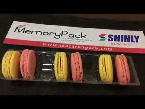 MPK 8 macaron plastic inserts packaging tray ( www.macaronpack.com  )