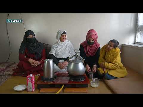 این بار ما مهمان دار شدیم بی بی جان خواهر سارا جان ره مهمان برنامه کرد 