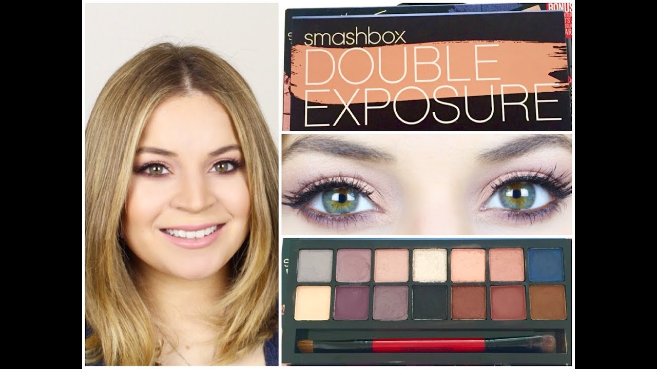 Smashbox Double Exposure Palette Review Swatches Tutorial
