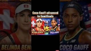 Coco Gauff advanced to the semifinals 2026 Canada Open. #tennis #wta #sports #usa #switzerland