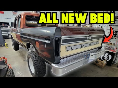 Installing a BRAND NEW Short Bed on 73-79 Ford Trucks!