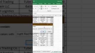 How to find and Highlight Duplicate Values in Excel #Shorts #MSExcel #Excelshorts