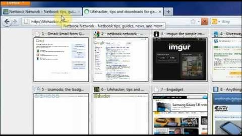 FireGestures for Firefox Demo