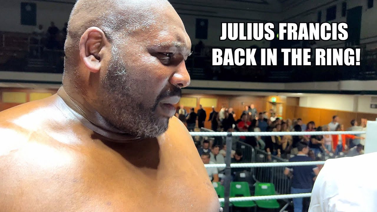 Julius Francis Back in the Ring at 57!