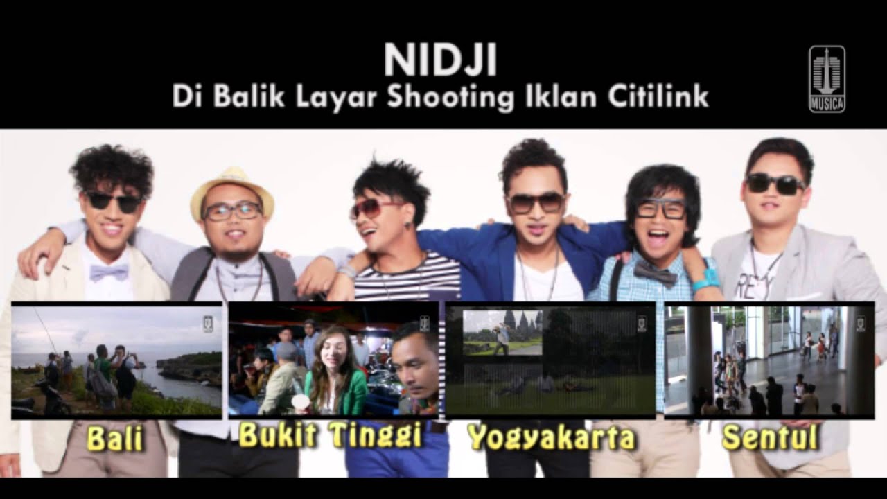 NIDJI - Di Balik Layar Shooting Iklan Citilink