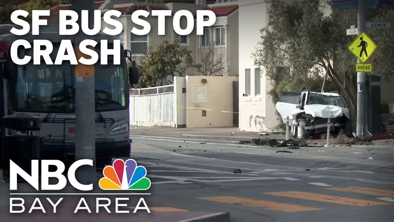 Community reacts after child, adult killed in bus stop crash in San ...