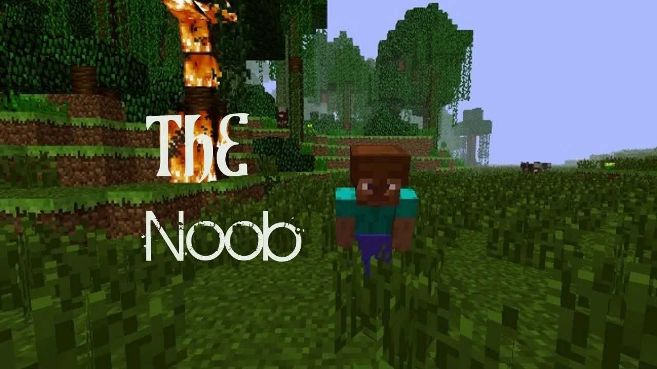 Minecraft Machinima: Noobs Killing Cows