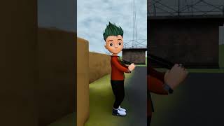 Husband ki pitai 😂#cartoon#3d #comday love couple